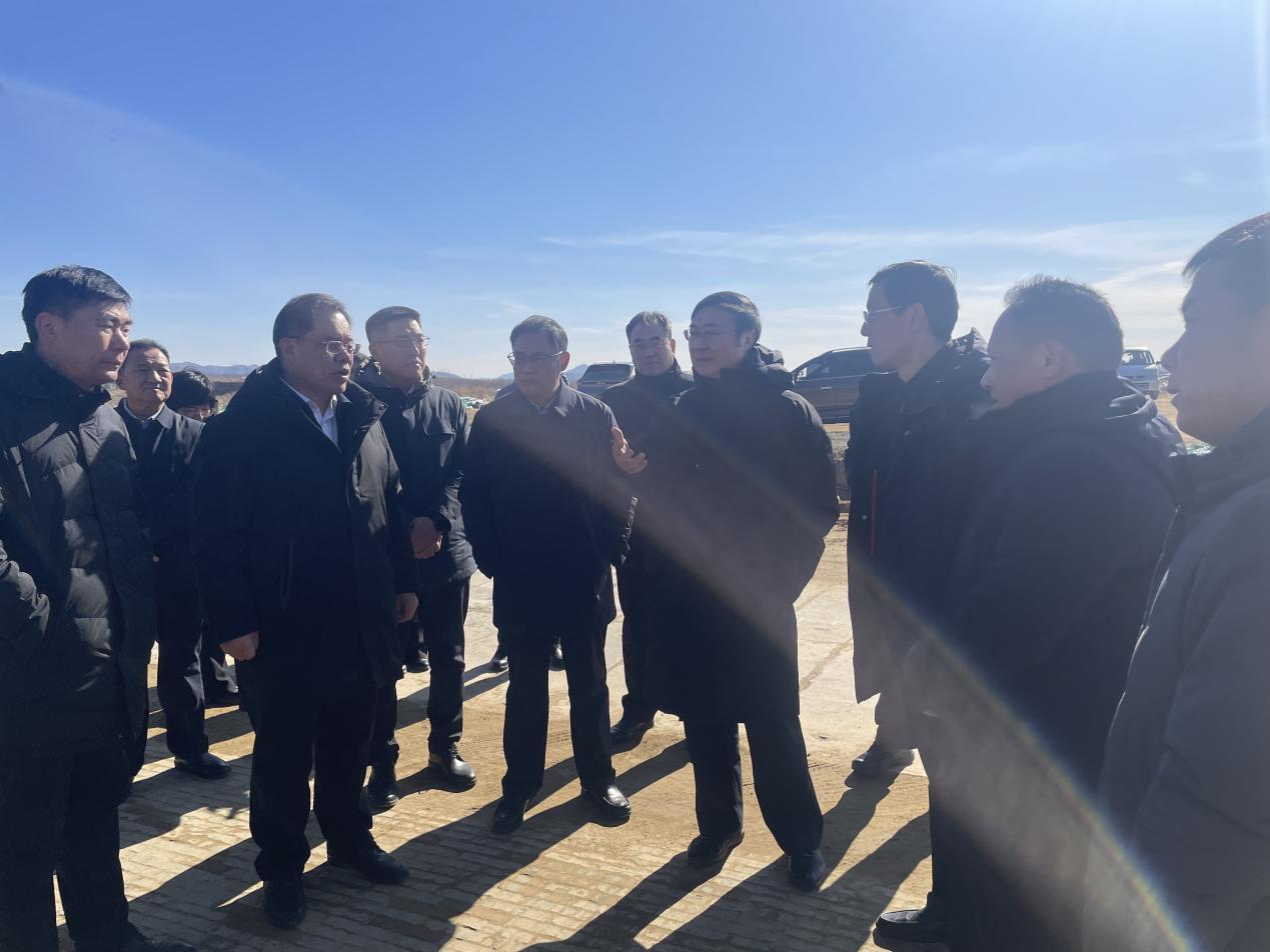 濟南市市委副書記楊峰調研集團鋼城、章丘、萊蕪泉韻鄉居項目