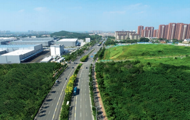 濟南市鳳岐路道路建設工程，南起經十東路，北至飛躍大道，