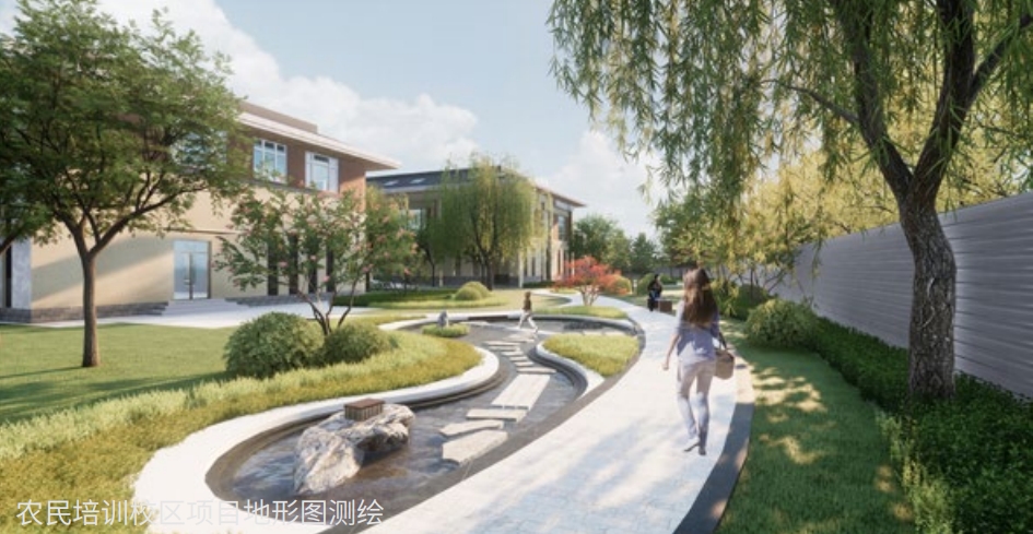 農民培訓校區項目地形圖測繪